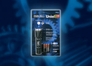 Фонарь-offroad Premium «Iron domination 120 +» P-ML074-PB Black алюм. , XP-С {Q2} CREE LED, блистер, 3 х AAA в/к, черн | 03812 | Uniel